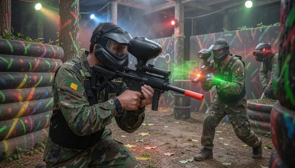 Paintball ou laser game
