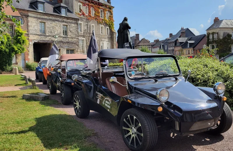 Traditional Buggy Ride Vintage Buggy Ride in Deauville for Groups | Team Active